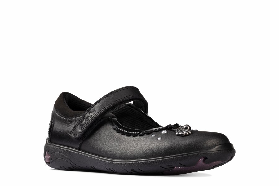 Clarks girls outlet school shoes